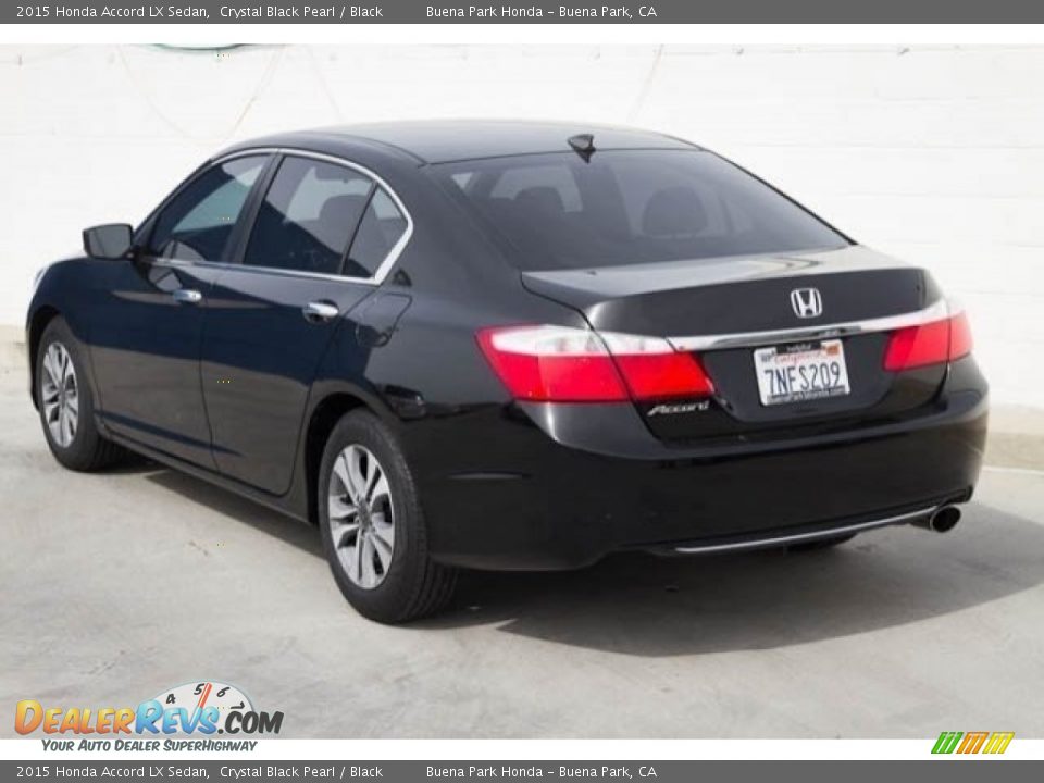 2015 Honda Accord LX Sedan Crystal Black Pearl / Black Photo #2