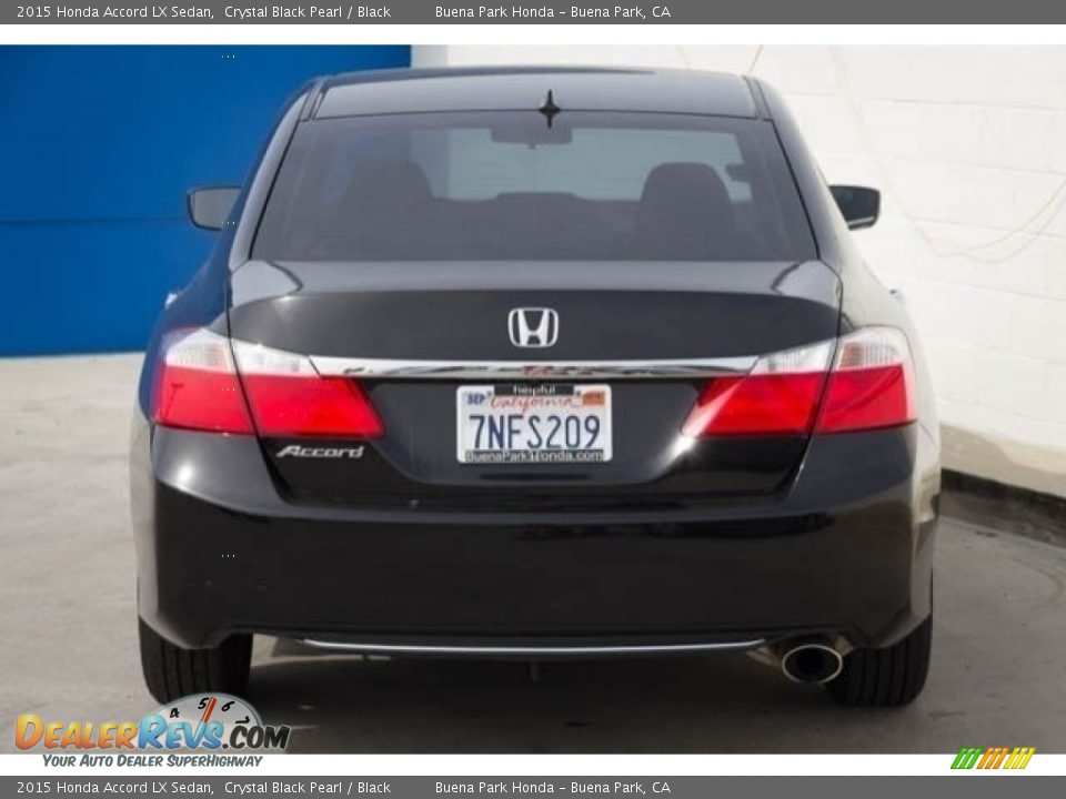 2015 Honda Accord LX Sedan Crystal Black Pearl / Black Photo #9