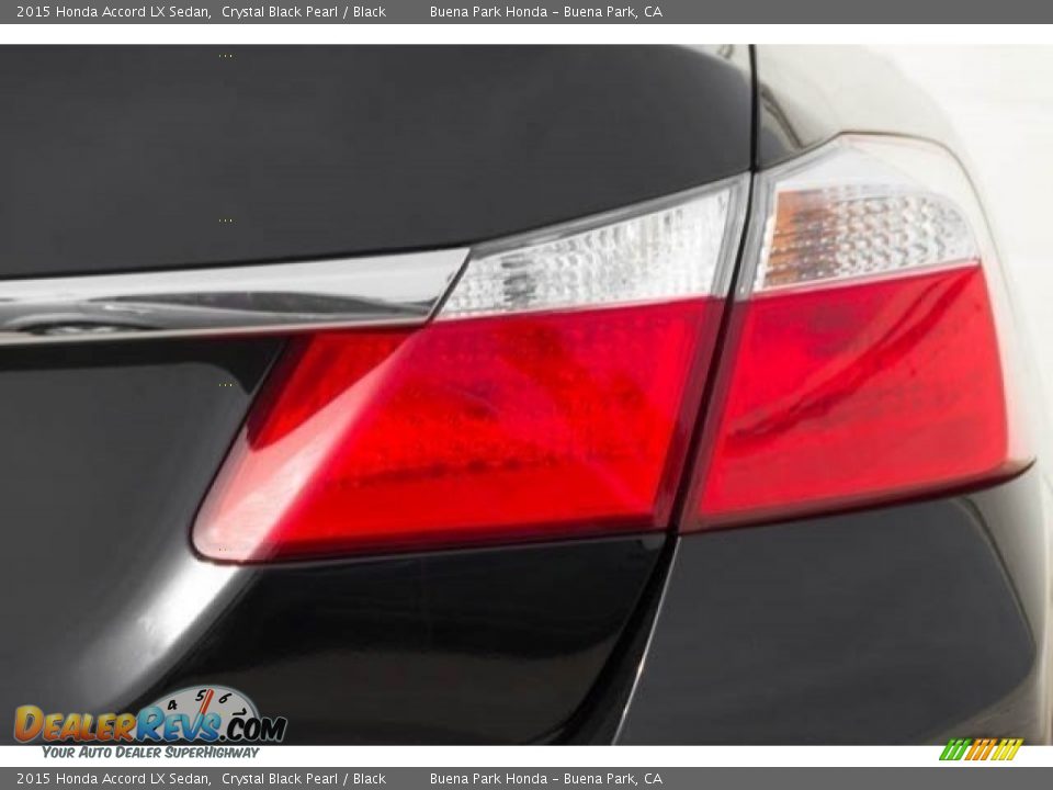 2015 Honda Accord LX Sedan Crystal Black Pearl / Black Photo #11