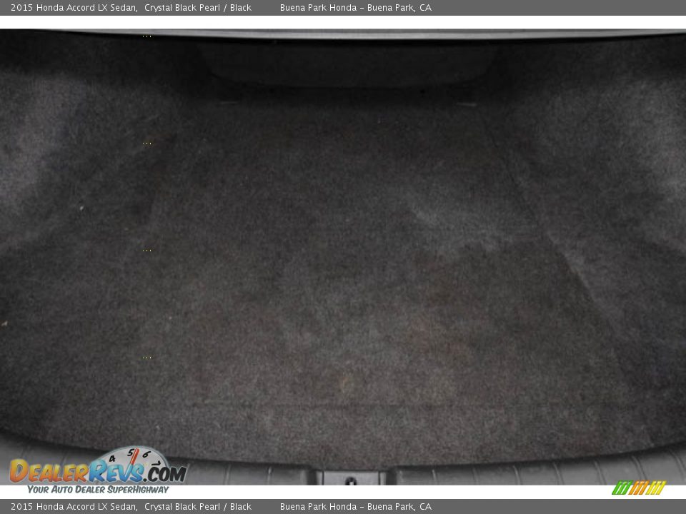 2015 Honda Accord LX Sedan Crystal Black Pearl / Black Photo #16