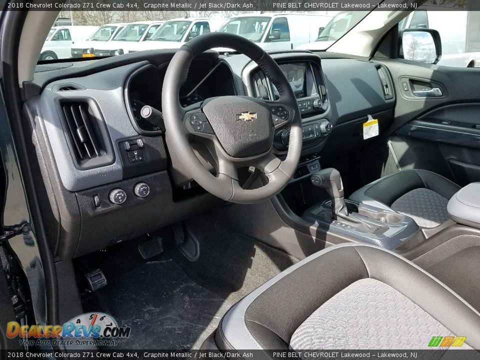 2018 Chevrolet Colorado Z71 Crew Cab 4x4 Graphite Metallic / Jet Black/Dark Ash Photo #7