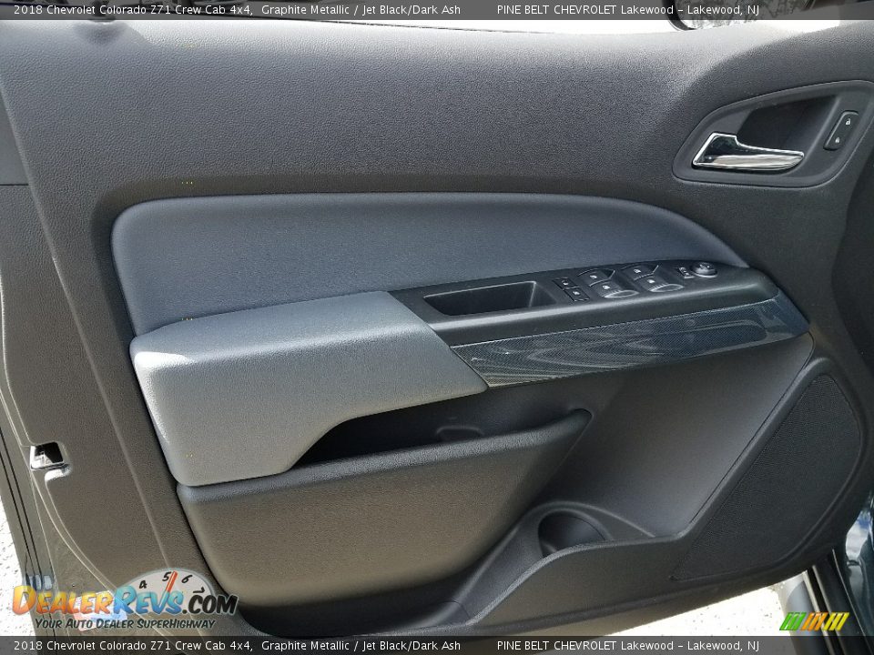 2018 Chevrolet Colorado Z71 Crew Cab 4x4 Graphite Metallic / Jet Black/Dark Ash Photo #8