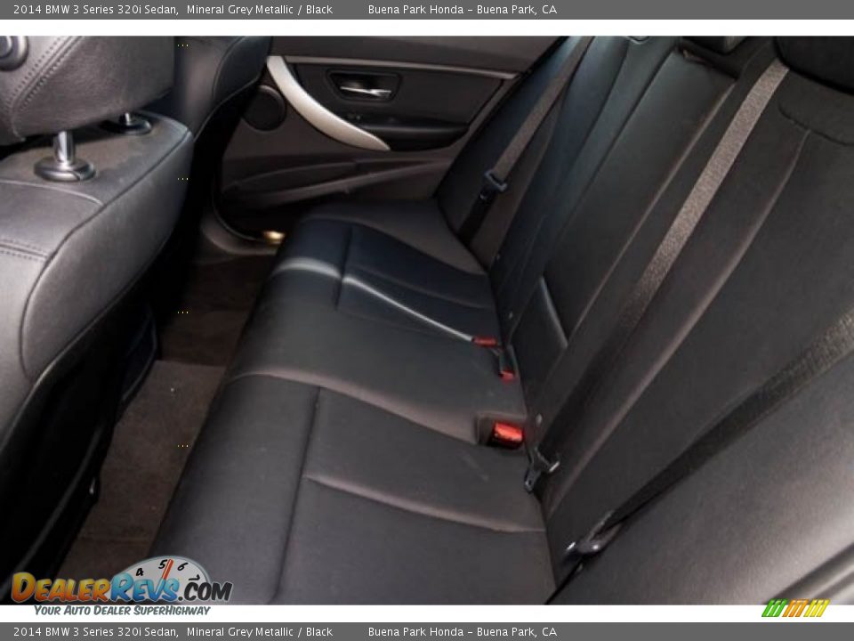 2014 BMW 3 Series 320i Sedan Mineral Grey Metallic / Black Photo #4