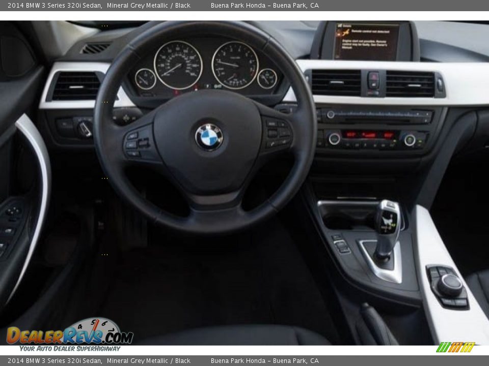 2014 BMW 3 Series 320i Sedan Mineral Grey Metallic / Black Photo #5