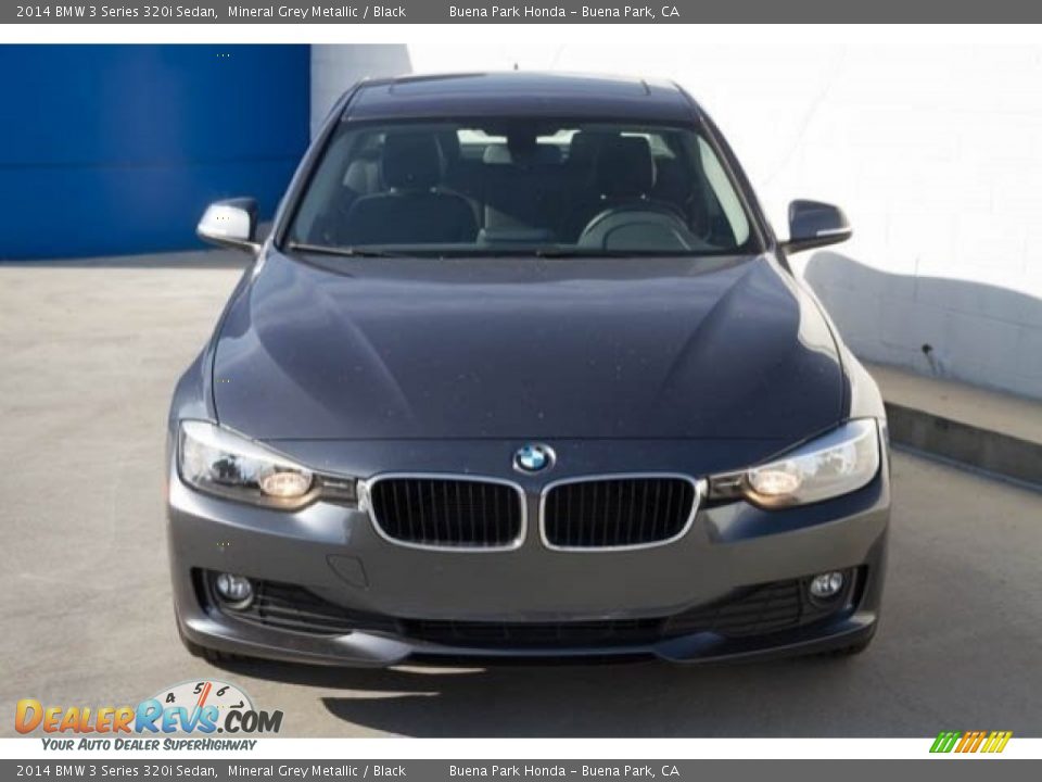 2014 BMW 3 Series 320i Sedan Mineral Grey Metallic / Black Photo #7