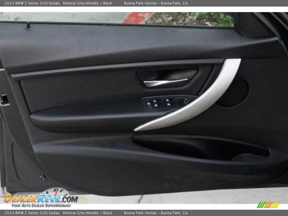 2014 BMW 3 Series 320i Sedan Mineral Grey Metallic / Black Photo #28