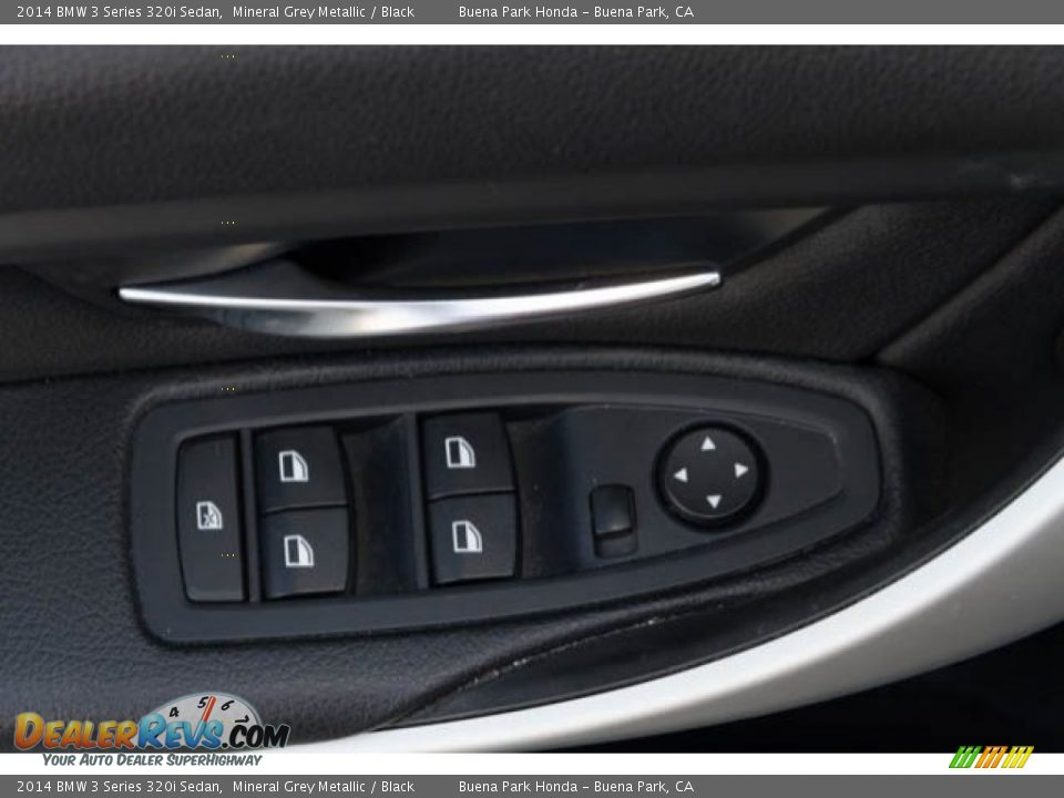 2014 BMW 3 Series 320i Sedan Mineral Grey Metallic / Black Photo #29