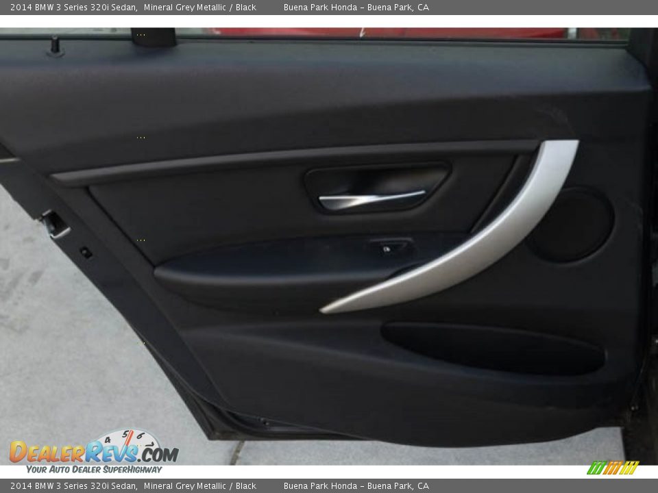 2014 BMW 3 Series 320i Sedan Mineral Grey Metallic / Black Photo #30