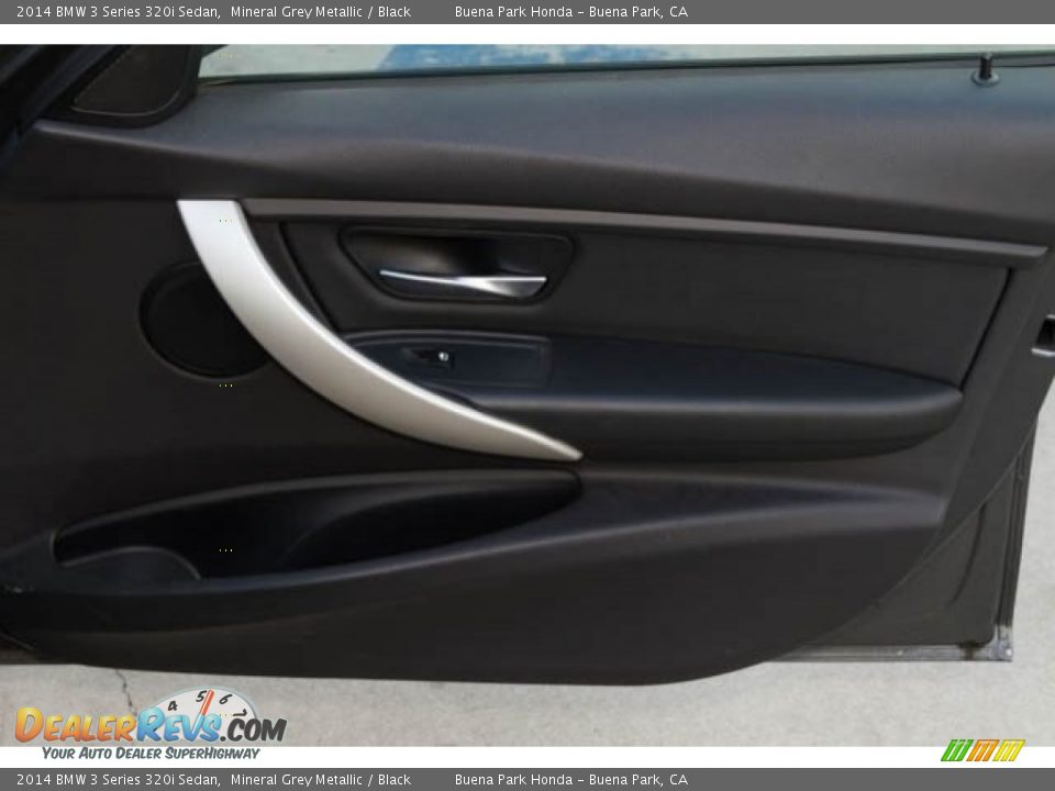 2014 BMW 3 Series 320i Sedan Mineral Grey Metallic / Black Photo #32