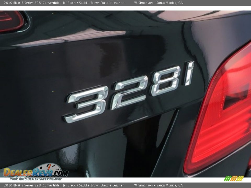 2010 BMW 3 Series 328i Convertible Jet Black / Saddle Brown Dakota Leather Photo #7