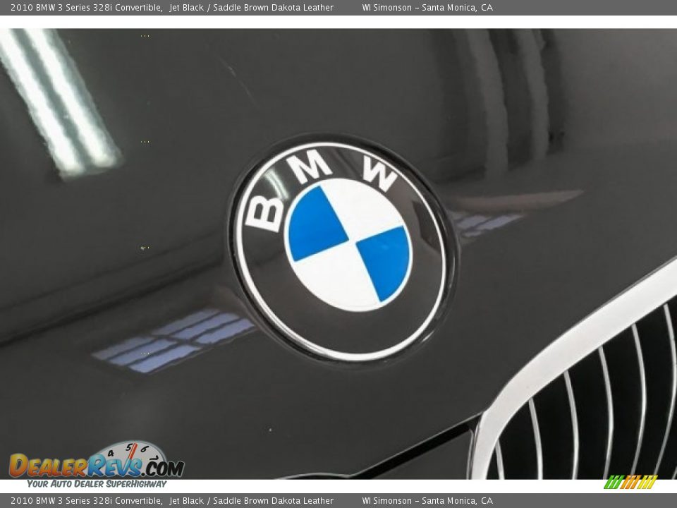 2010 BMW 3 Series 328i Convertible Jet Black / Saddle Brown Dakota Leather Photo #33