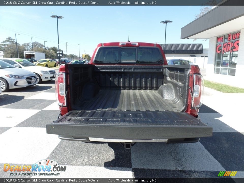 2018 GMC Canyon SLT Crew Cab Cardinal Red / Cocoa/­Dune Photo #5