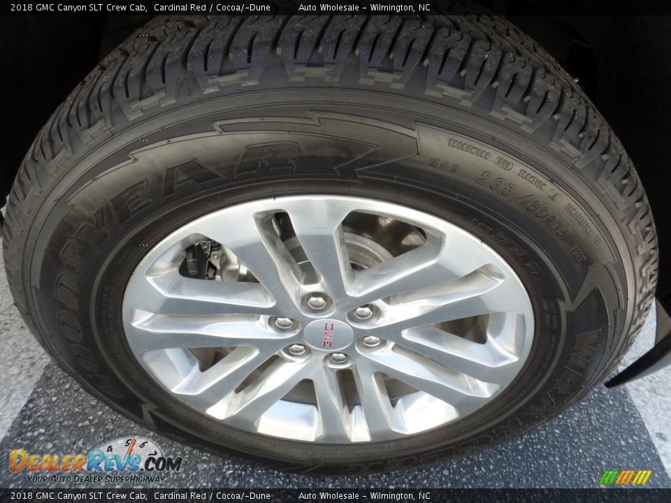 2018 GMC Canyon SLT Crew Cab Cardinal Red / Cocoa/­Dune Photo #7