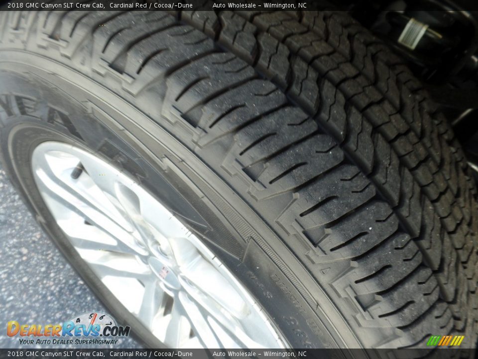 2018 GMC Canyon SLT Crew Cab Cardinal Red / Cocoa/­Dune Photo #8