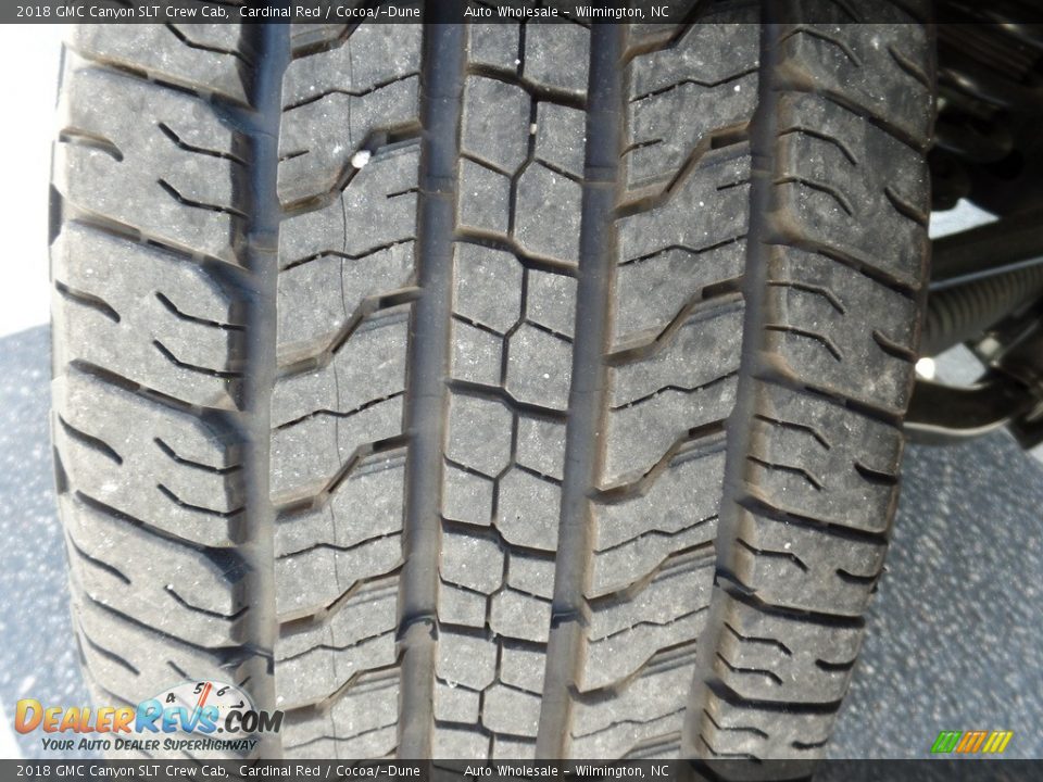 2018 GMC Canyon SLT Crew Cab Cardinal Red / Cocoa/­Dune Photo #10