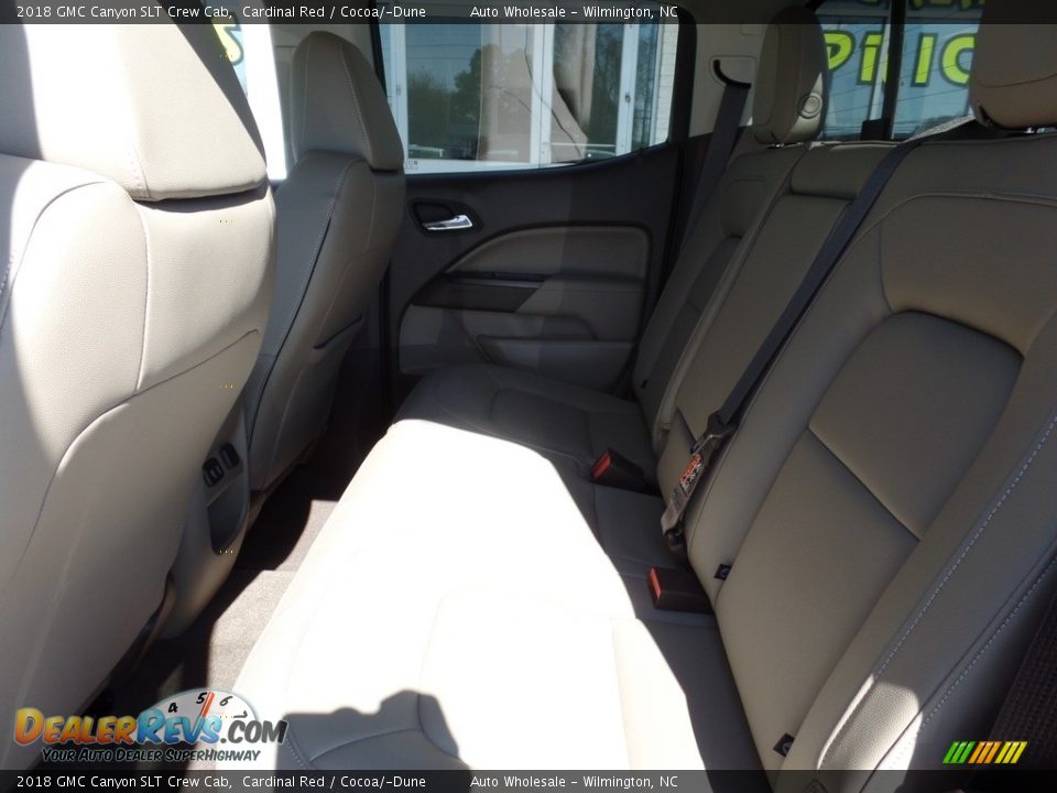 2018 GMC Canyon SLT Crew Cab Cardinal Red / Cocoa/­Dune Photo #14