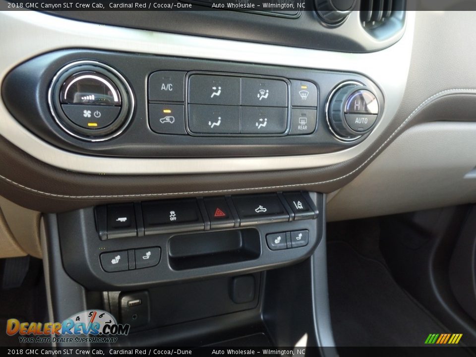 2018 GMC Canyon SLT Crew Cab Cardinal Red / Cocoa/­Dune Photo #18