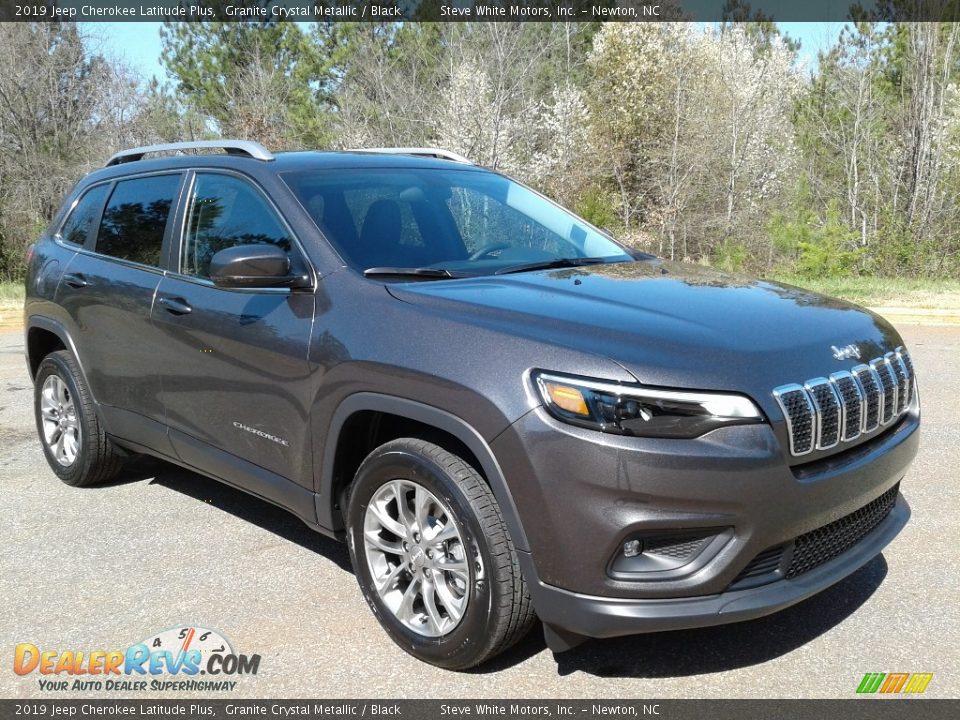 2019 Jeep Cherokee Latitude Plus Granite Crystal Metallic / Black Photo #4
