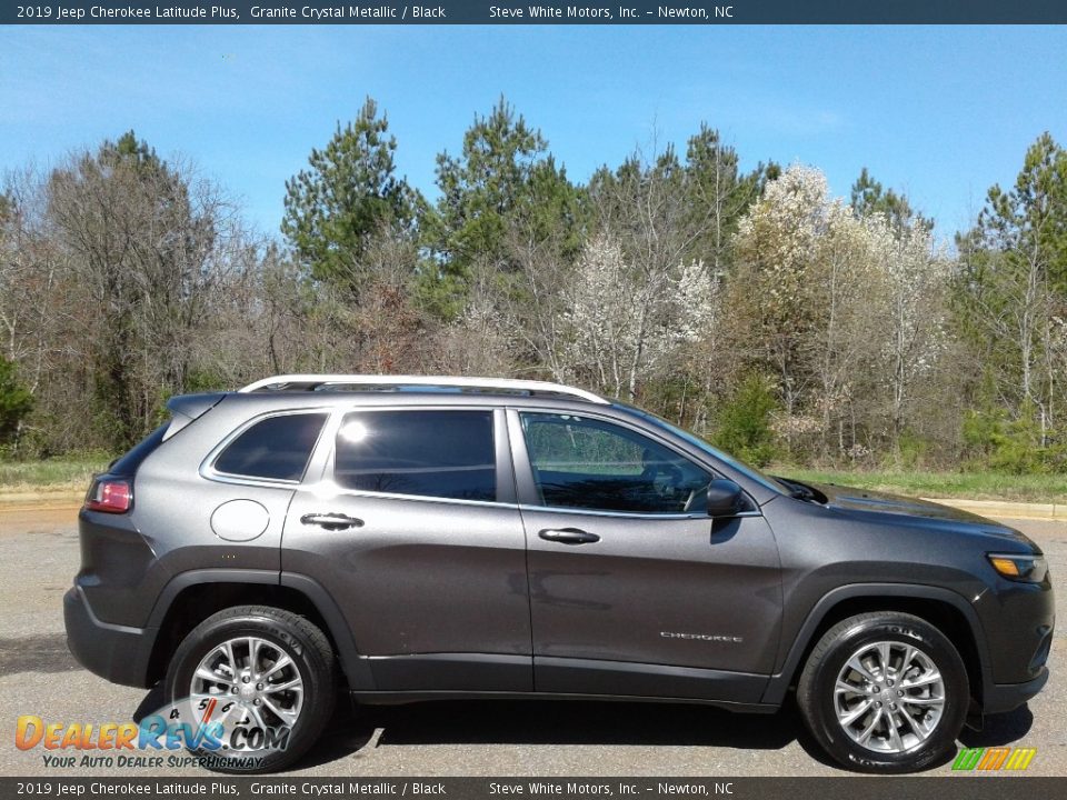 Granite Crystal Metallic 2019 Jeep Cherokee Latitude Plus Photo #5
