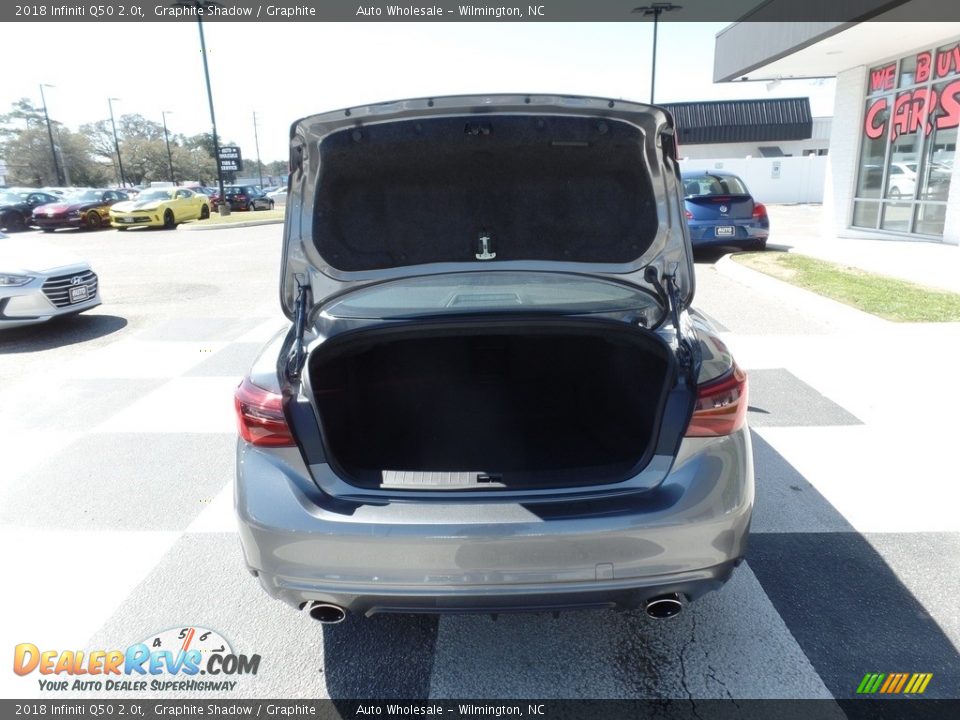2018 Infiniti Q50 2.0t Graphite Shadow / Graphite Photo #5