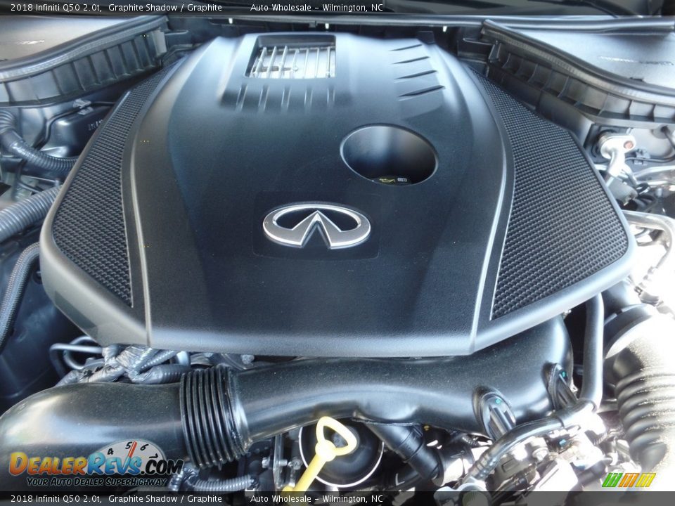 2018 Infiniti Q50 2.0t Graphite Shadow / Graphite Photo #6