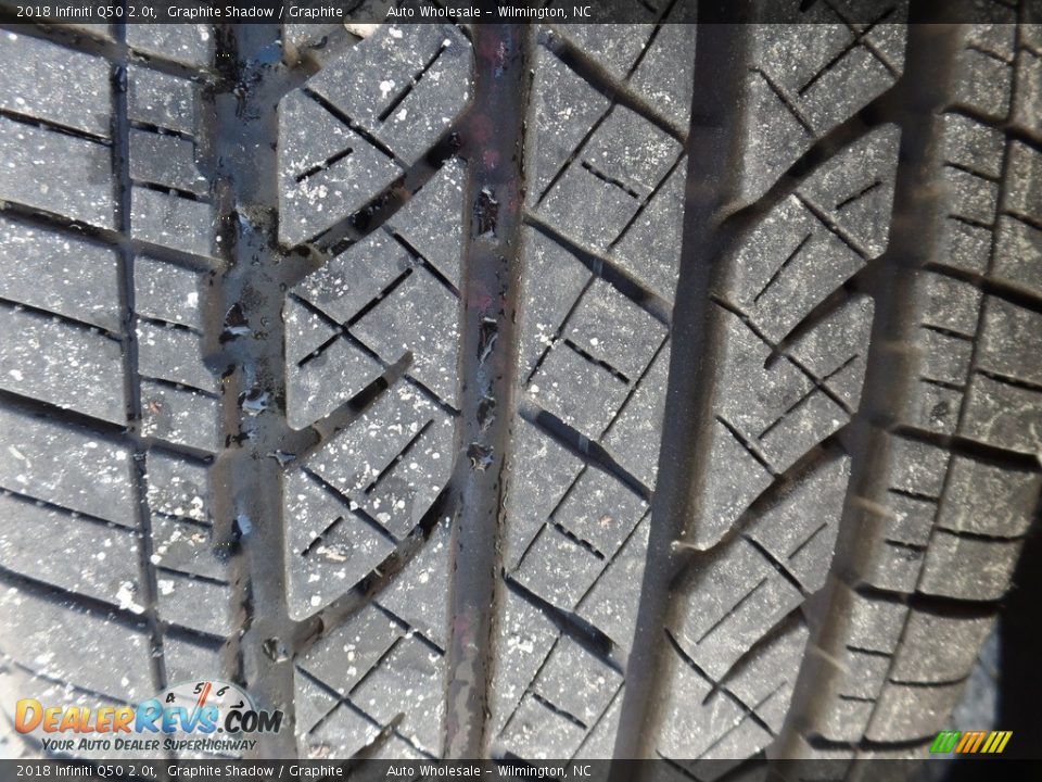 2018 Infiniti Q50 2.0t Graphite Shadow / Graphite Photo #10