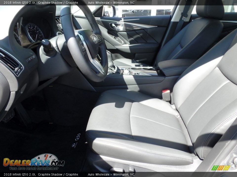 2018 Infiniti Q50 2.0t Graphite Shadow / Graphite Photo #11
