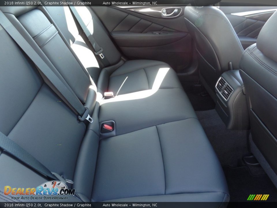 2018 Infiniti Q50 2.0t Graphite Shadow / Graphite Photo #14