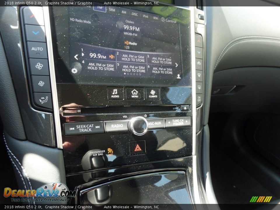 2018 Infiniti Q50 2.0t Graphite Shadow / Graphite Photo #18