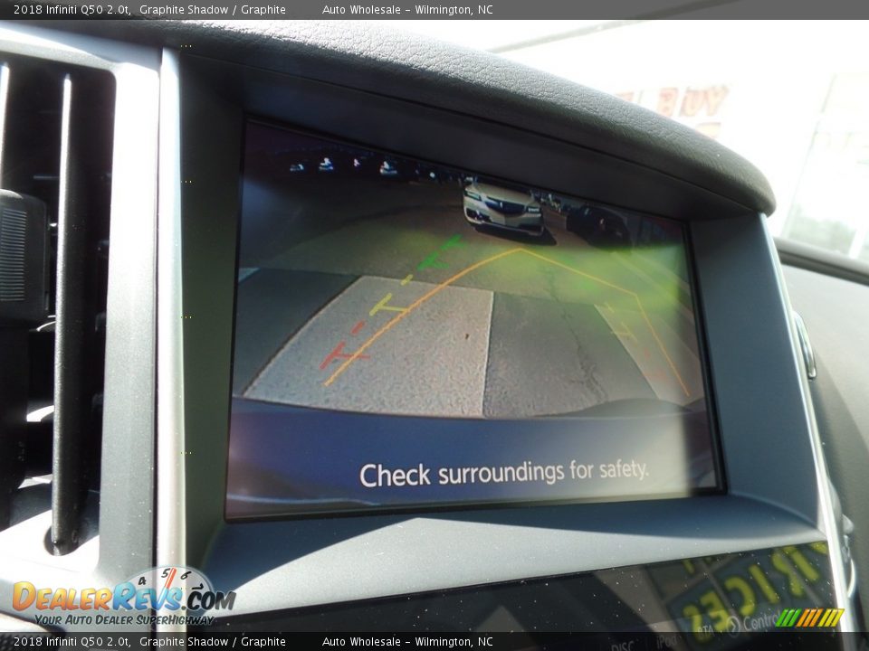 2018 Infiniti Q50 2.0t Graphite Shadow / Graphite Photo #19