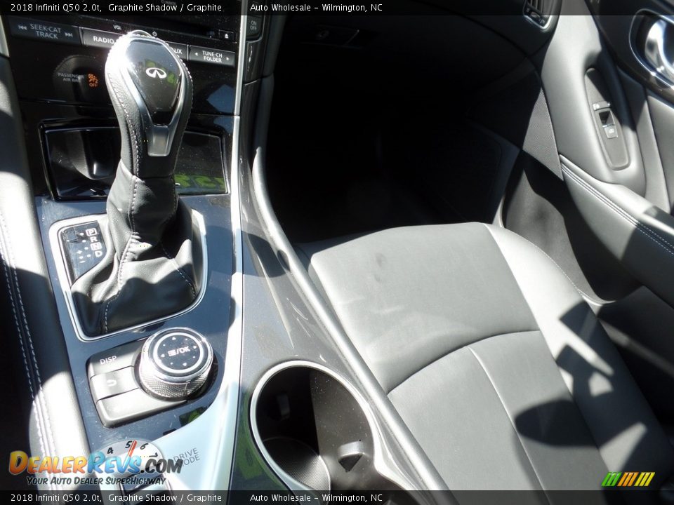 2018 Infiniti Q50 2.0t Graphite Shadow / Graphite Photo #20