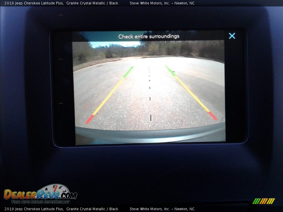 2019 Jeep Cherokee Latitude Plus Granite Crystal Metallic / Black Photo #23