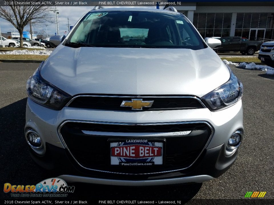2018 Chevrolet Spark ACTIV Silver Ice / Jet Black Photo #2