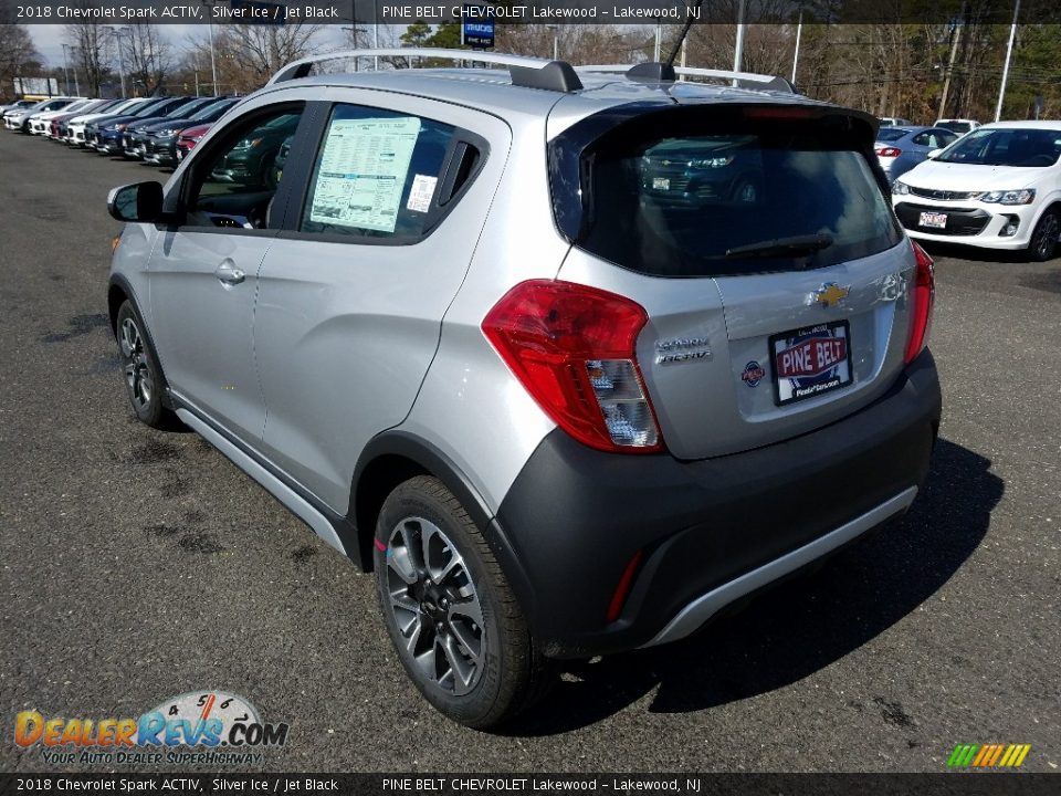 2018 Chevrolet Spark ACTIV Silver Ice / Jet Black Photo #4