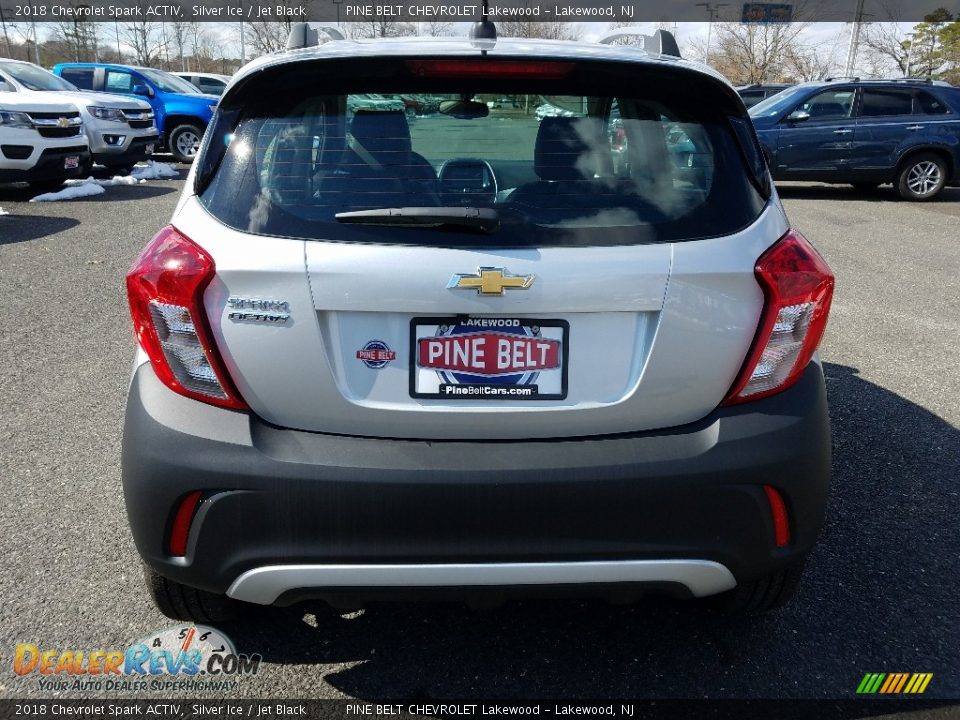 2018 Chevrolet Spark ACTIV Silver Ice / Jet Black Photo #5