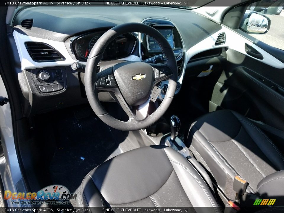 2018 Chevrolet Spark ACTIV Silver Ice / Jet Black Photo #7