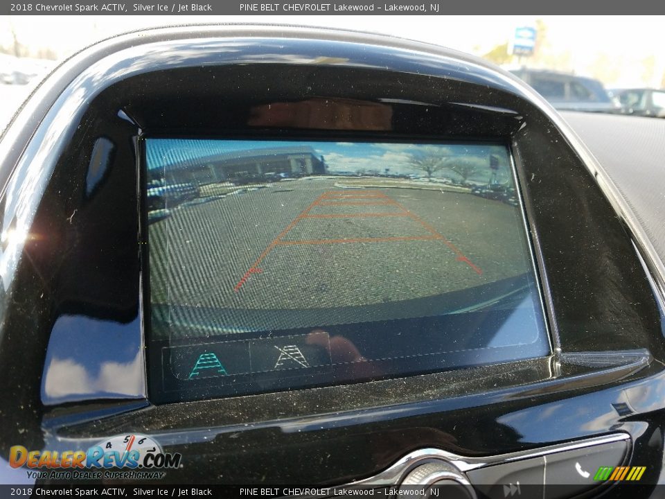 2018 Chevrolet Spark ACTIV Silver Ice / Jet Black Photo #10