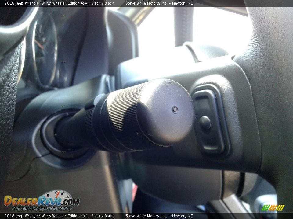 2018 Jeep Wrangler Willys Wheeler Edition 4x4 Black / Black Photo #15