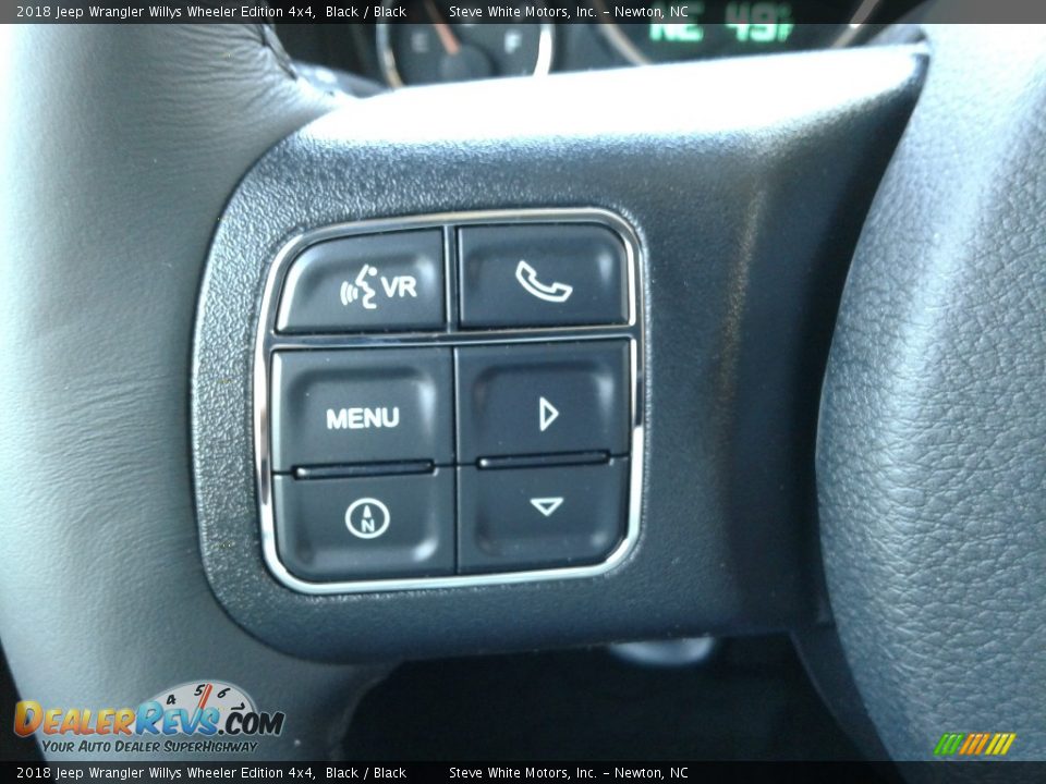 Controls of 2018 Jeep Wrangler Willys Wheeler Edition 4x4 Photo #16