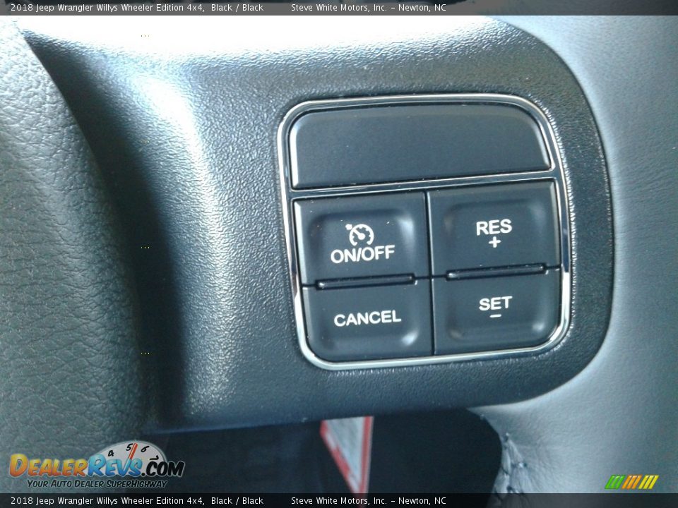 Controls of 2018 Jeep Wrangler Willys Wheeler Edition 4x4 Photo #17