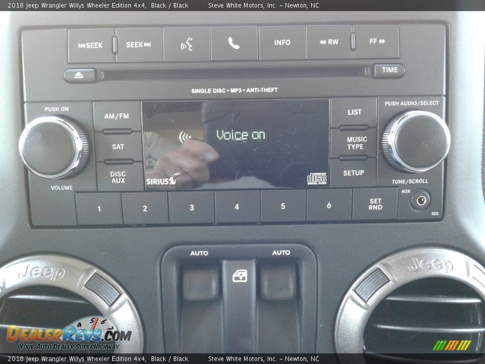 2018 Jeep Wrangler Willys Wheeler Edition 4x4 Black / Black Photo #20