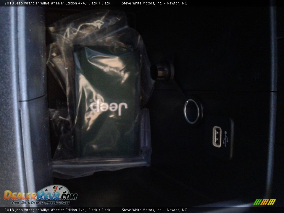 2018 Jeep Wrangler Willys Wheeler Edition 4x4 Black / Black Photo #23