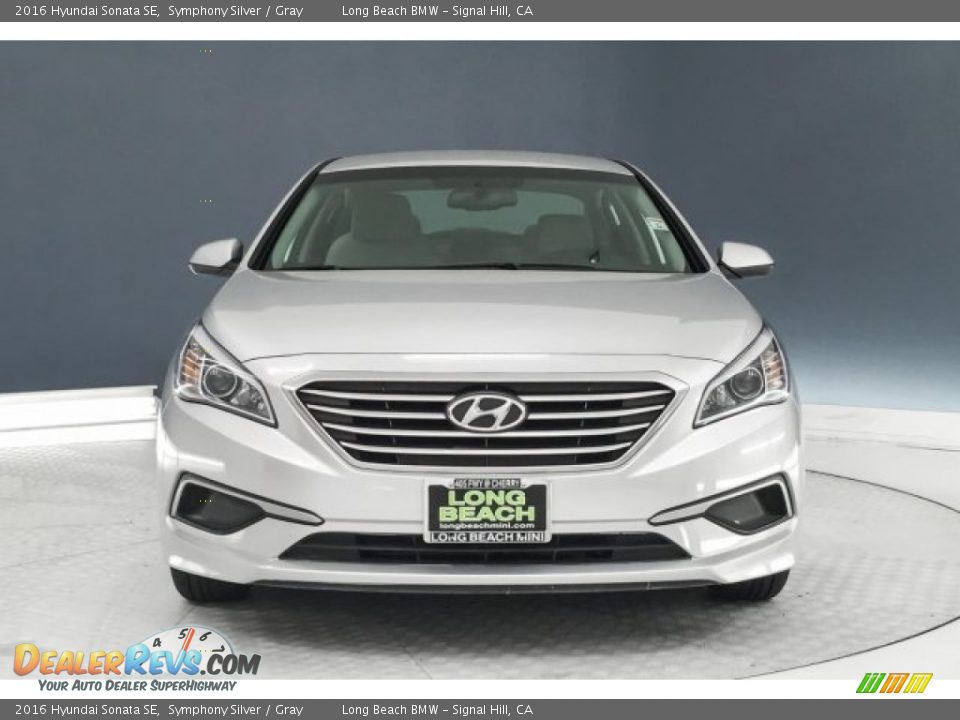 2016 Hyundai Sonata SE Symphony Silver / Gray Photo #2