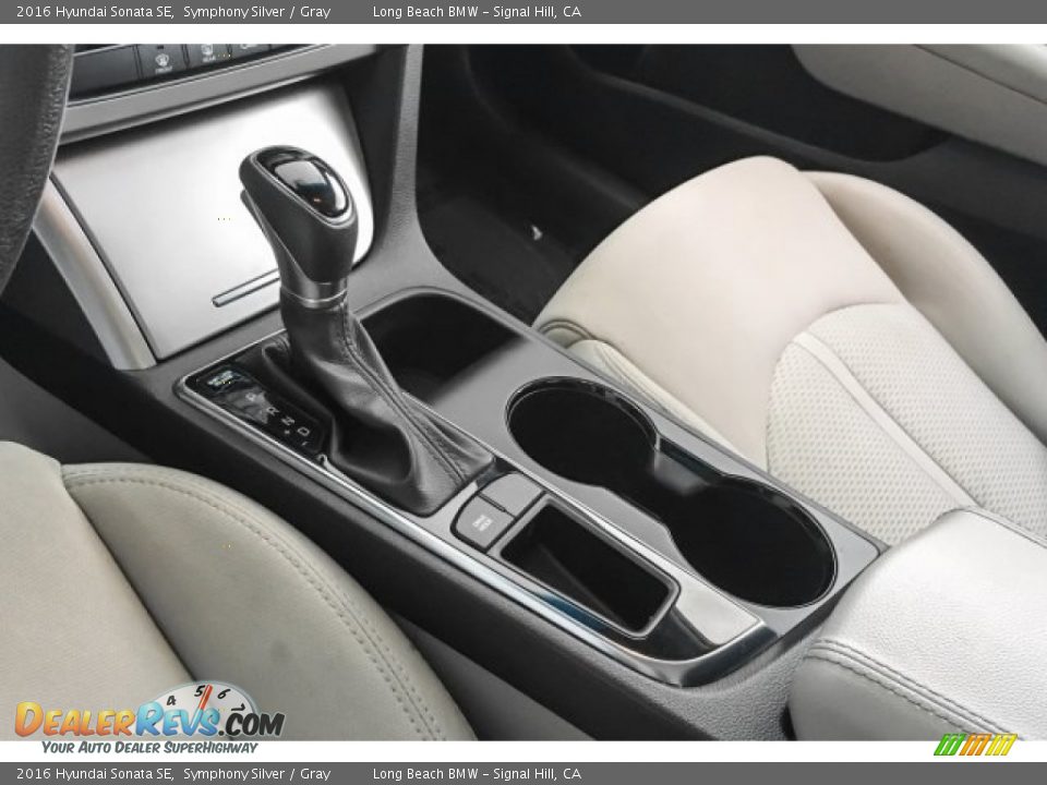 2016 Hyundai Sonata SE Symphony Silver / Gray Photo #19