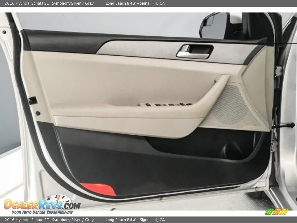 2016 Hyundai Sonata SE Symphony Silver / Gray Photo #23