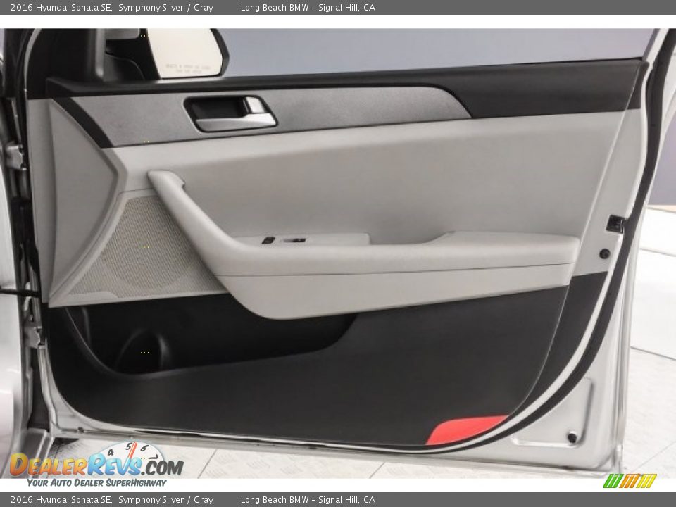 2016 Hyundai Sonata SE Symphony Silver / Gray Photo #26