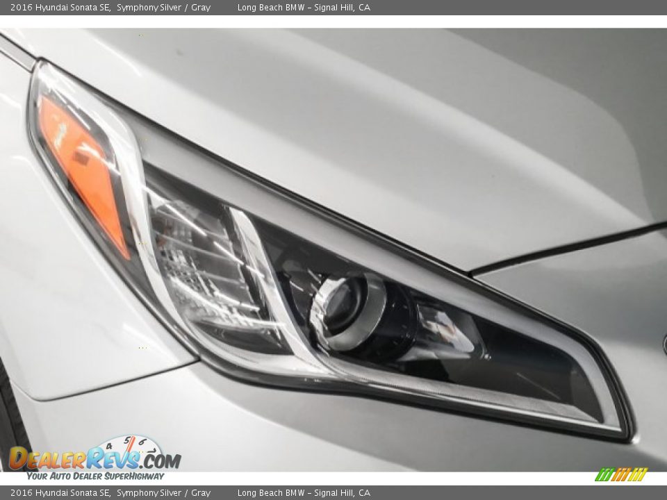 2016 Hyundai Sonata SE Symphony Silver / Gray Photo #28