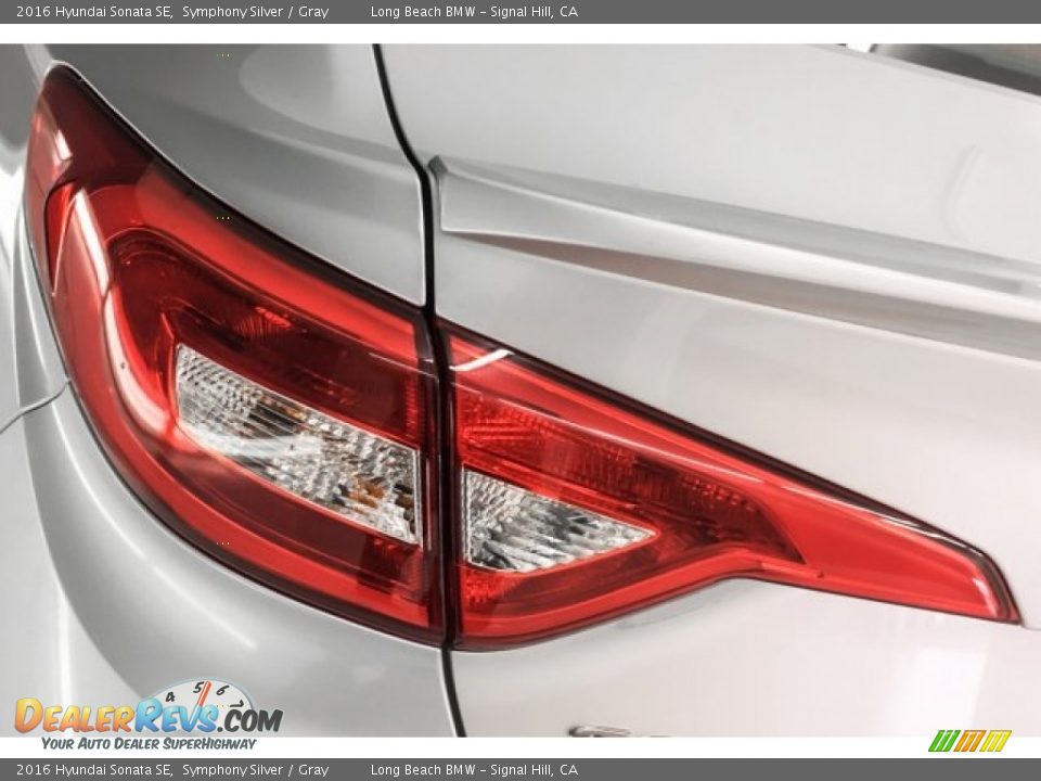 2016 Hyundai Sonata SE Symphony Silver / Gray Photo #30