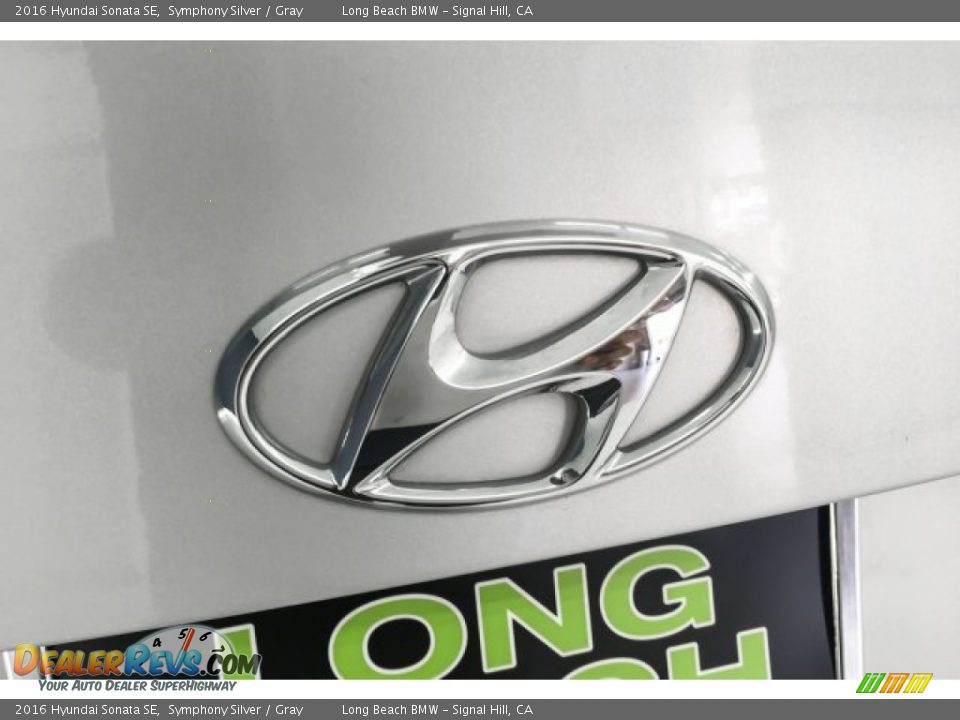 2016 Hyundai Sonata SE Symphony Silver / Gray Photo #31