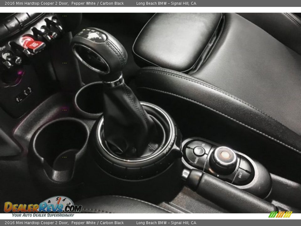 2016 Mini Hardtop Cooper 2 Door Pepper White / Carbon Black Photo #18